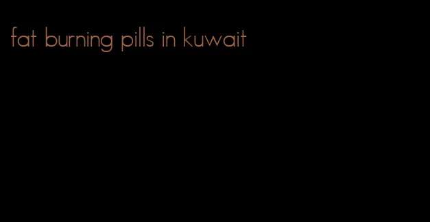 fat burning pills in kuwait