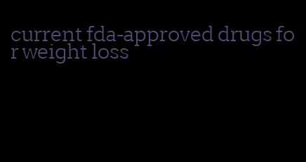 current fda-approved drugs for weight loss