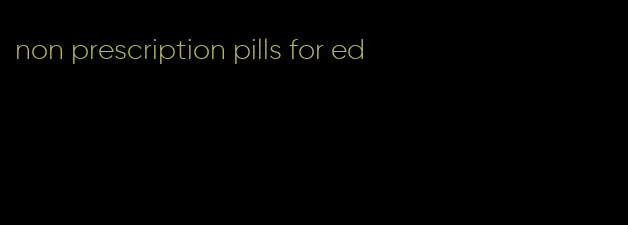 non prescription pills for ed