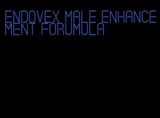 endovex male enhancement forumula