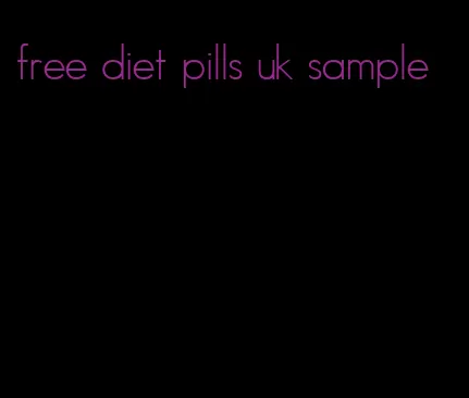 free diet pills uk sample