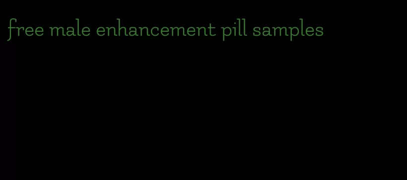 free male enhancement pill samples