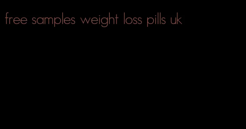 free samples weight loss pills uk