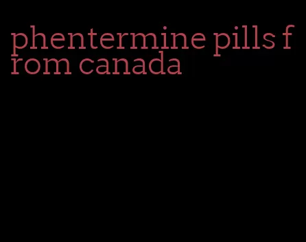 phentermine pills from canada