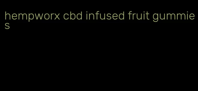 hempworx cbd infused fruit gummies