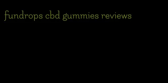 fundrops cbd gummies reviews