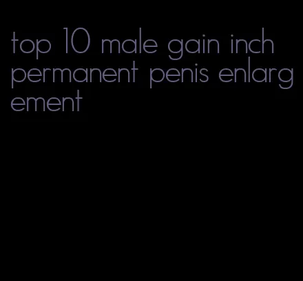 top 10 male gain inch permanent penis enlargement