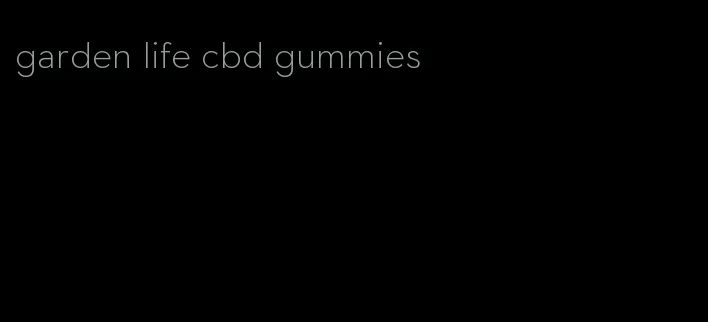 garden life cbd gummies