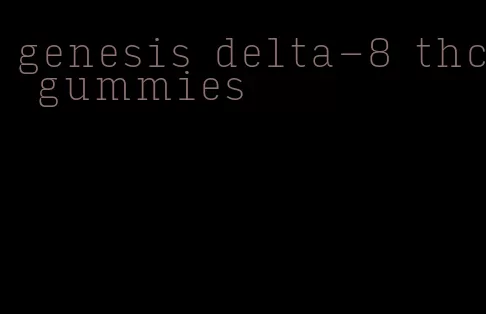 genesis delta-8 thc gummies