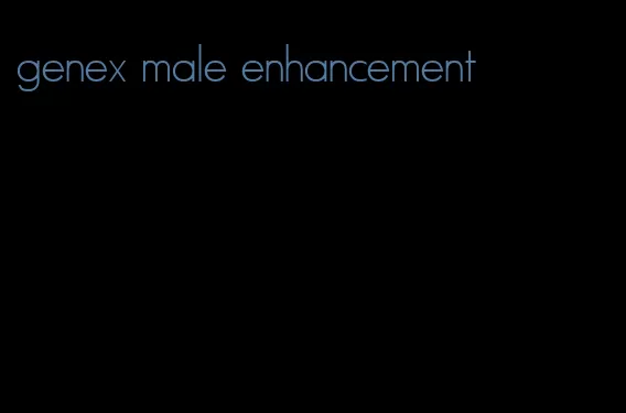 genex male enhancement