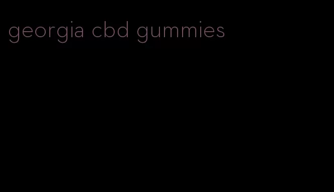 georgia cbd gummies