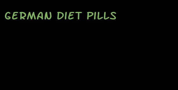 german diet pills