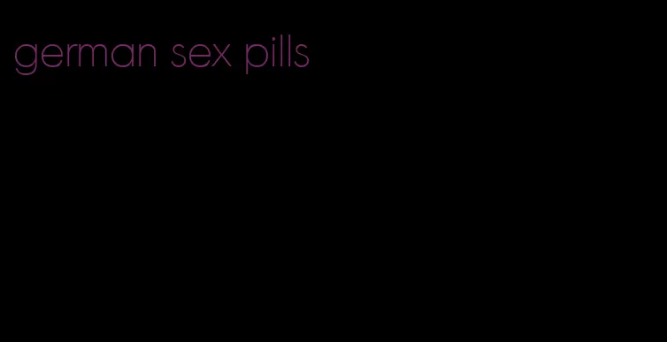 german sex pills