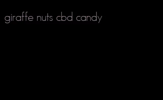 giraffe nuts cbd candy