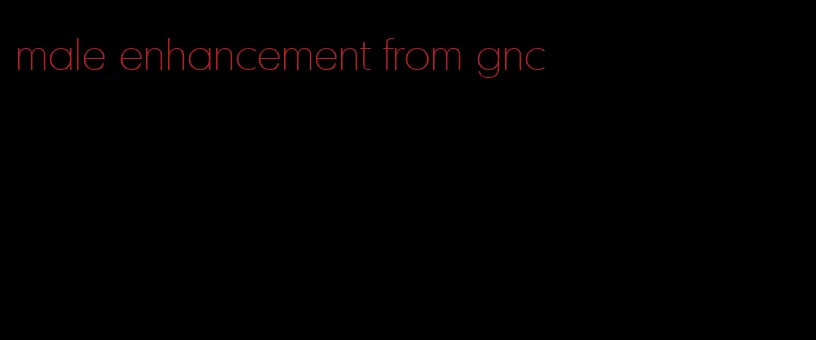 male enhancement from gnc