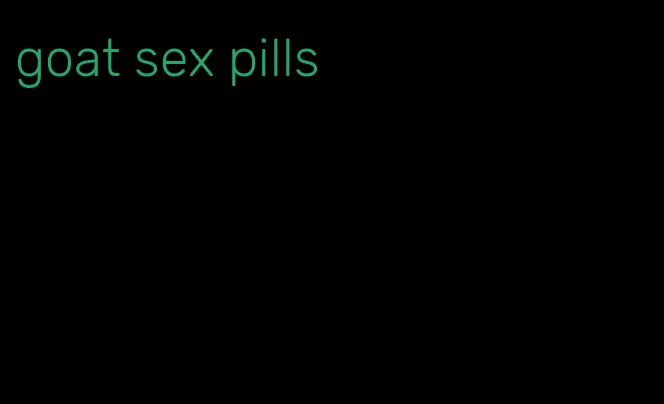 goat sex pills