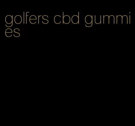 golfers cbd gummies