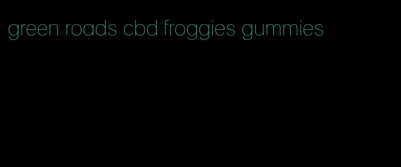 green roads cbd froggies gummies