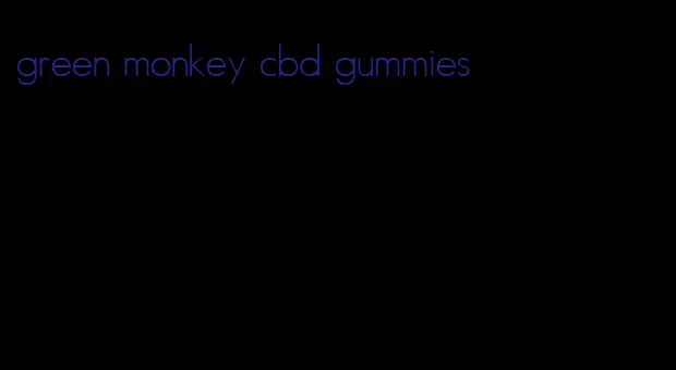 green monkey cbd gummies