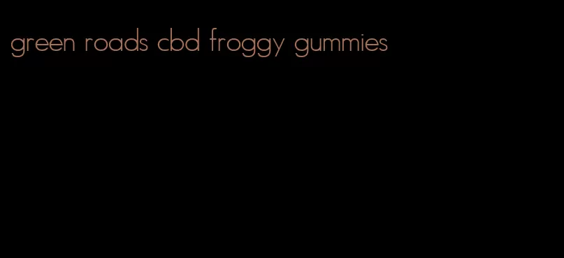 green roads cbd froggy gummies