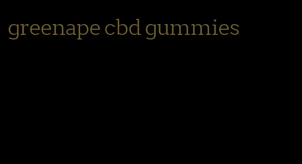 greenape cbd gummies