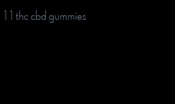 1 1 thc cbd gummies