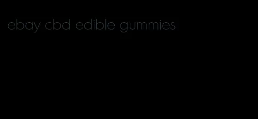 ebay cbd edible gummies