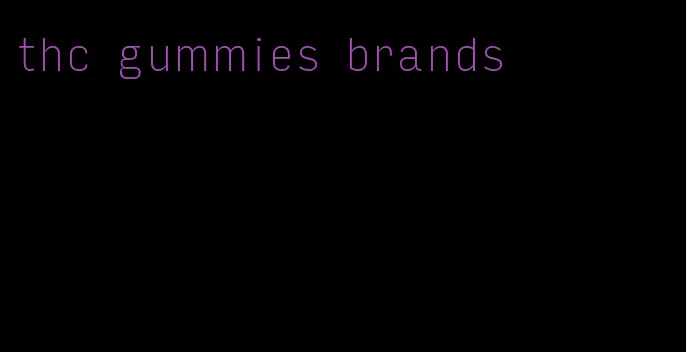 thc gummies brands