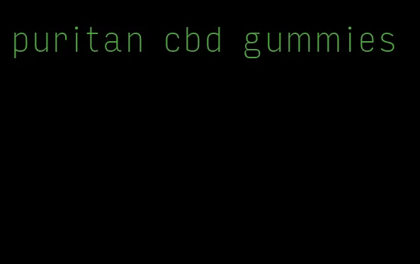 puritan cbd gummies