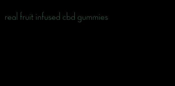 real fruit infused cbd gummies