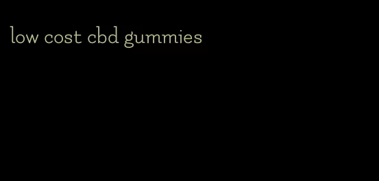 low cost cbd gummies