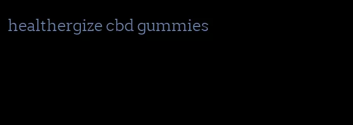 healthergize cbd gummies