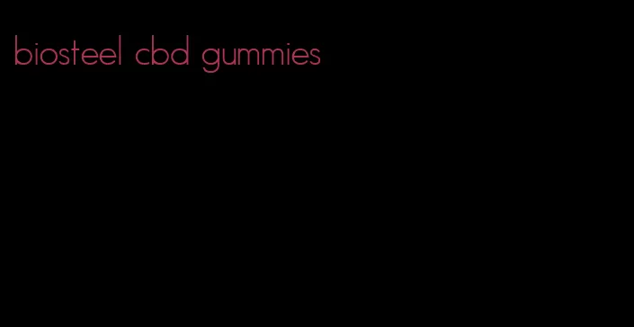 biosteel cbd gummies