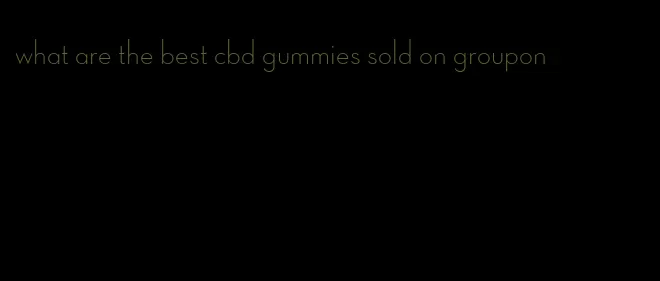 what are the best cbd gummies sold on groupon