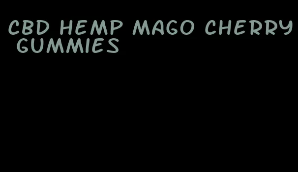 cbd hemp mago cherry gummies