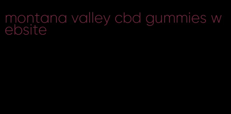 montana valley cbd gummies website