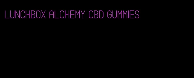 lunchbox alchemy cbd gummies