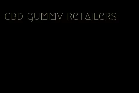 cbd gummy retailers