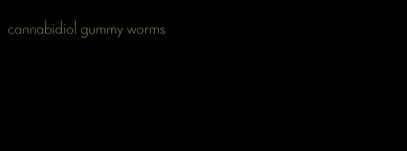 cannabidiol gummy worms