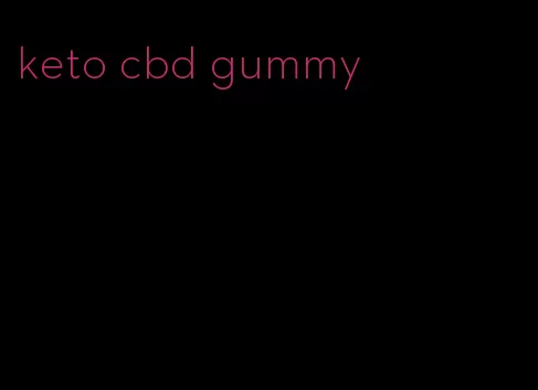 keto cbd gummy