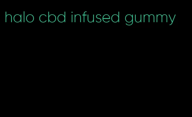 halo cbd infused gummy