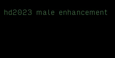 hd2023 male enhancement