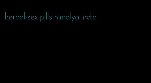 herbal sex pills himalya india