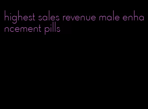 highest sales revenue male enhancement pills