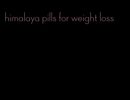 himalaya pills for weight loss