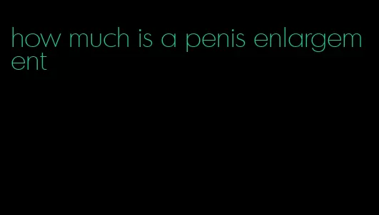 how much is a penis enlargement