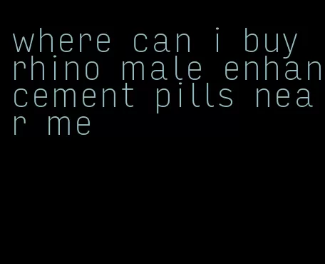 where can i buy rhino male enhancement pills near me