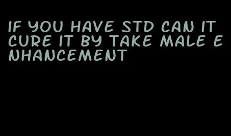 if you have std can it cure it by take male enhancement