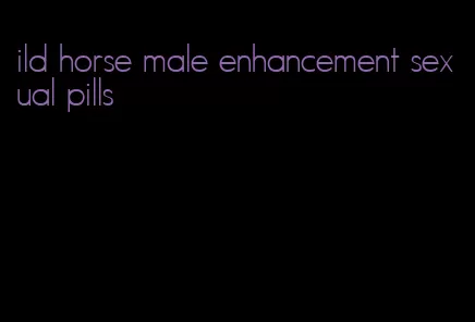 ild horse male enhancement sexual pills