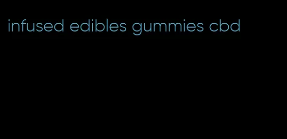 infused edibles gummies cbd